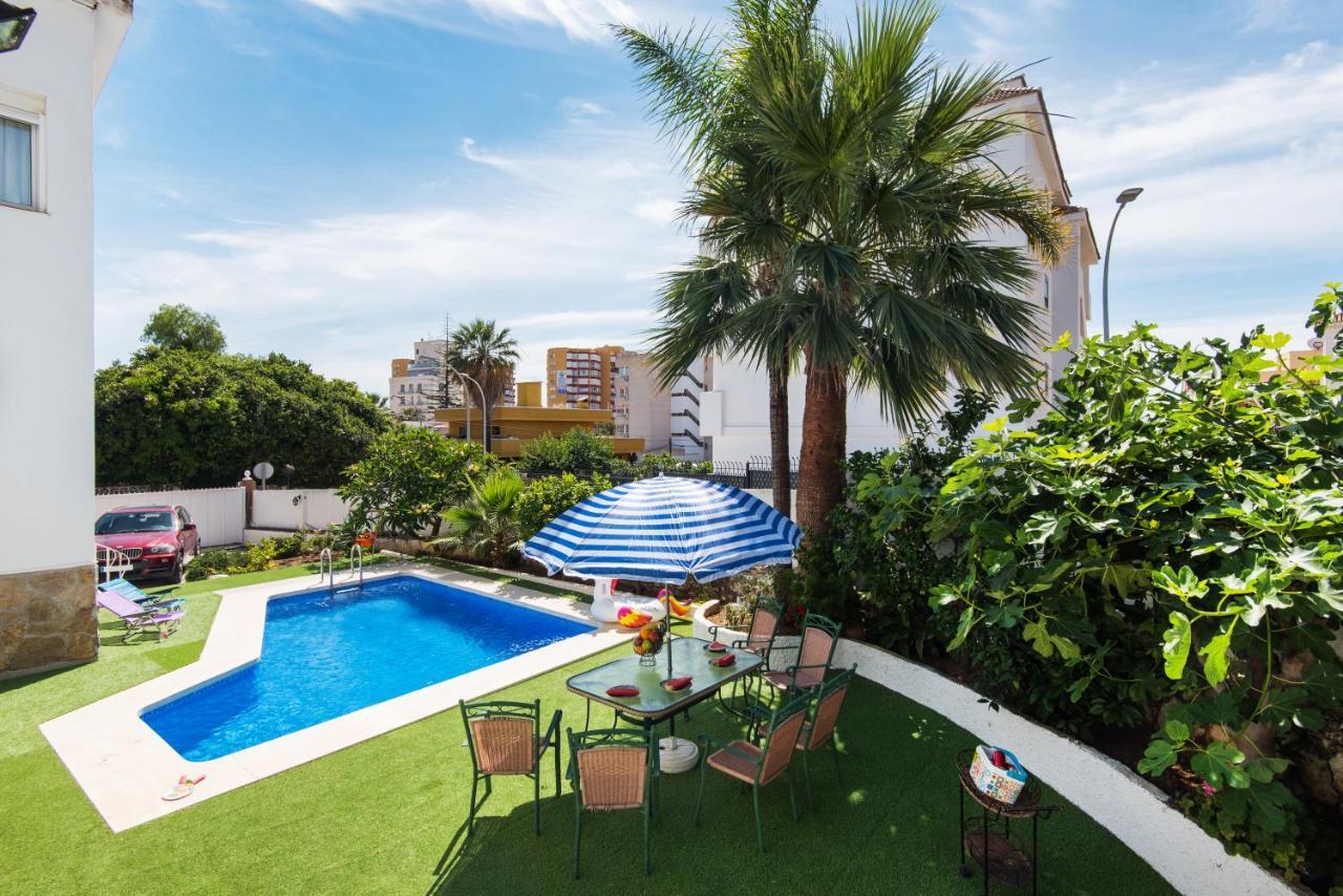Villa Palm Beach Marina Benalmadena 3 Min Walking From The Sea Eksteriør bilde